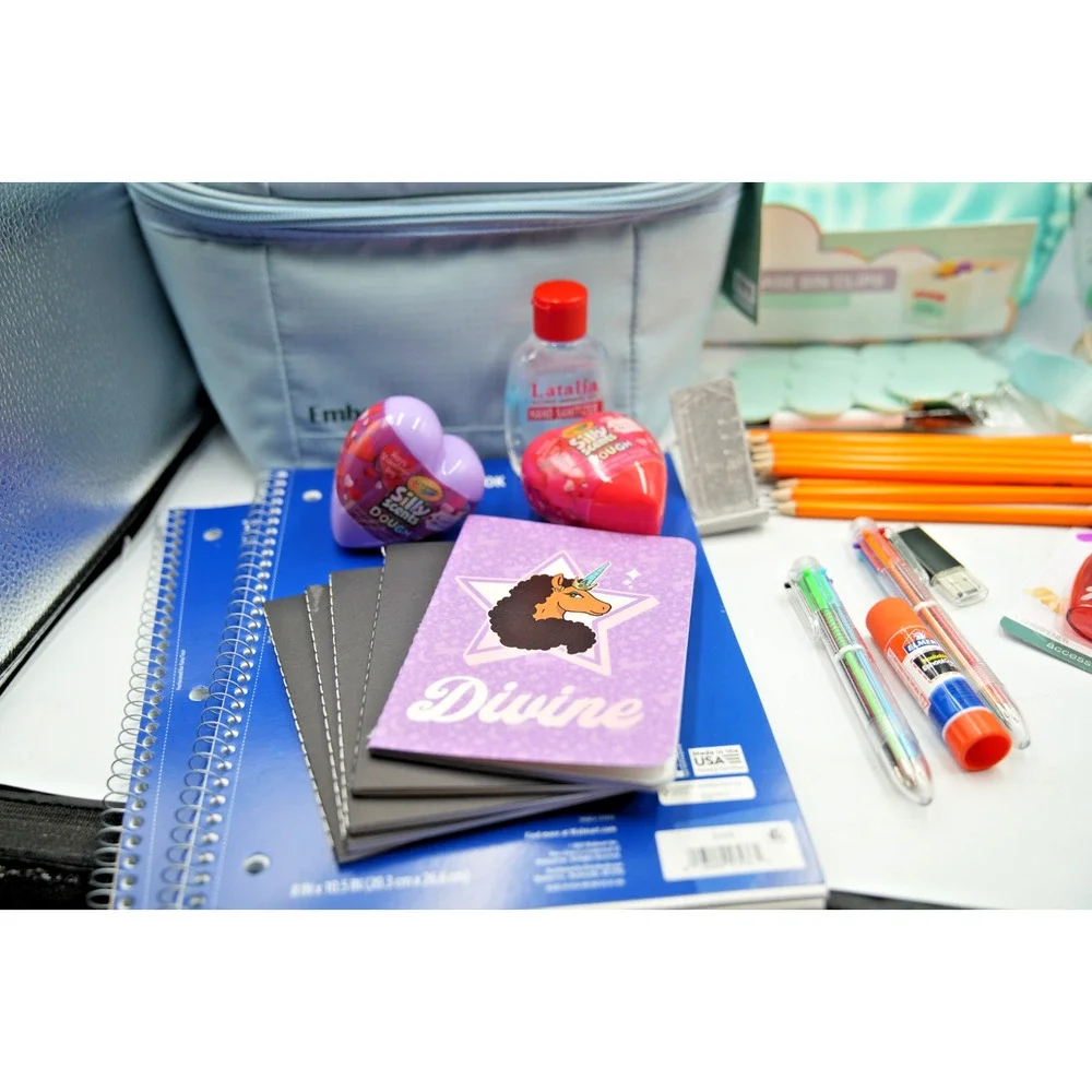 EcoTech Tie-Dye Backpack with‎ Embark Lunch Bag and Back to School Supply Set